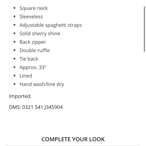 Homecoming Dear Moon Dress - Picture 6 of 6